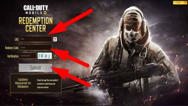 How to redeem codes in Call of Duty: Mobile