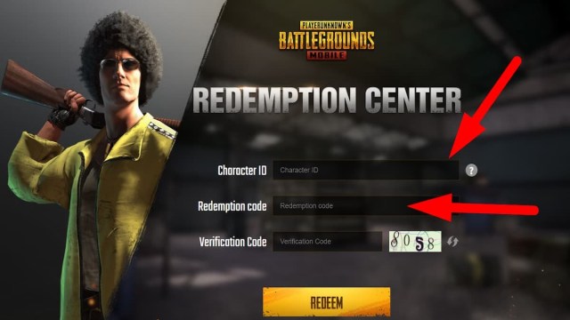 How to redeem codes in PUBG Mobile