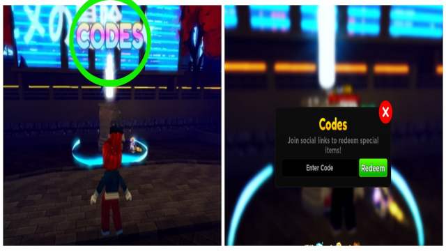 How to redeem codes in Anime Adventures