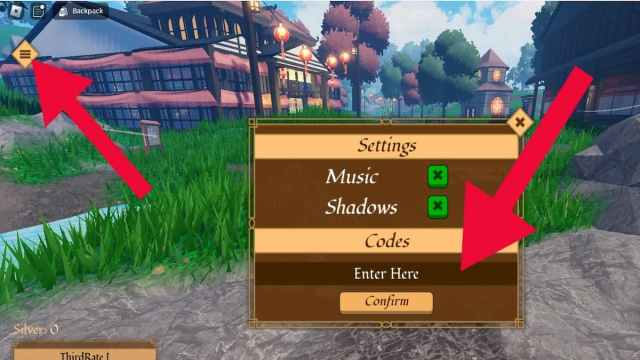 How to redeem codes in Murim Cultivation