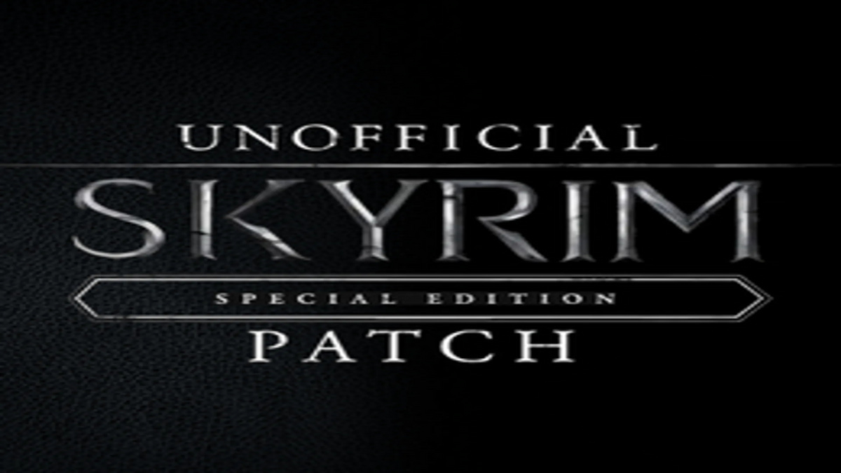 skyrim unofficial patch mod promo picture