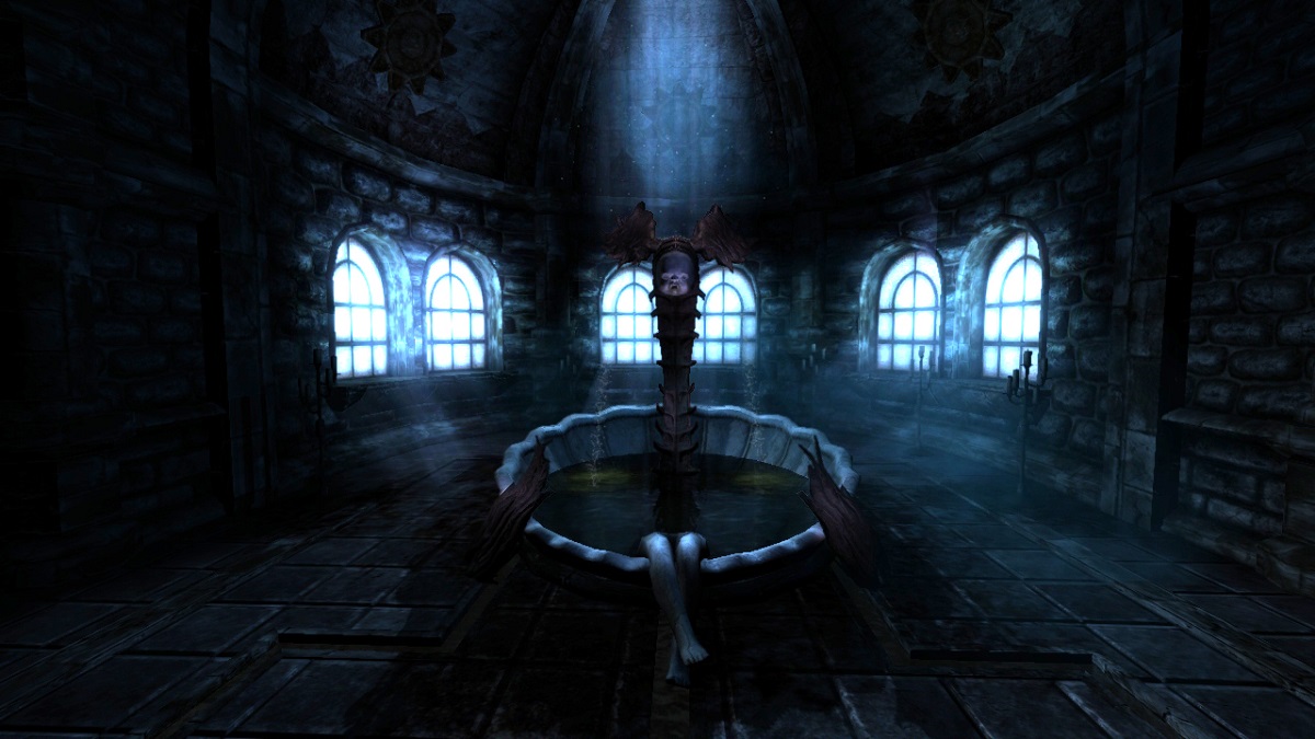 Fountain room in amnesia's castle