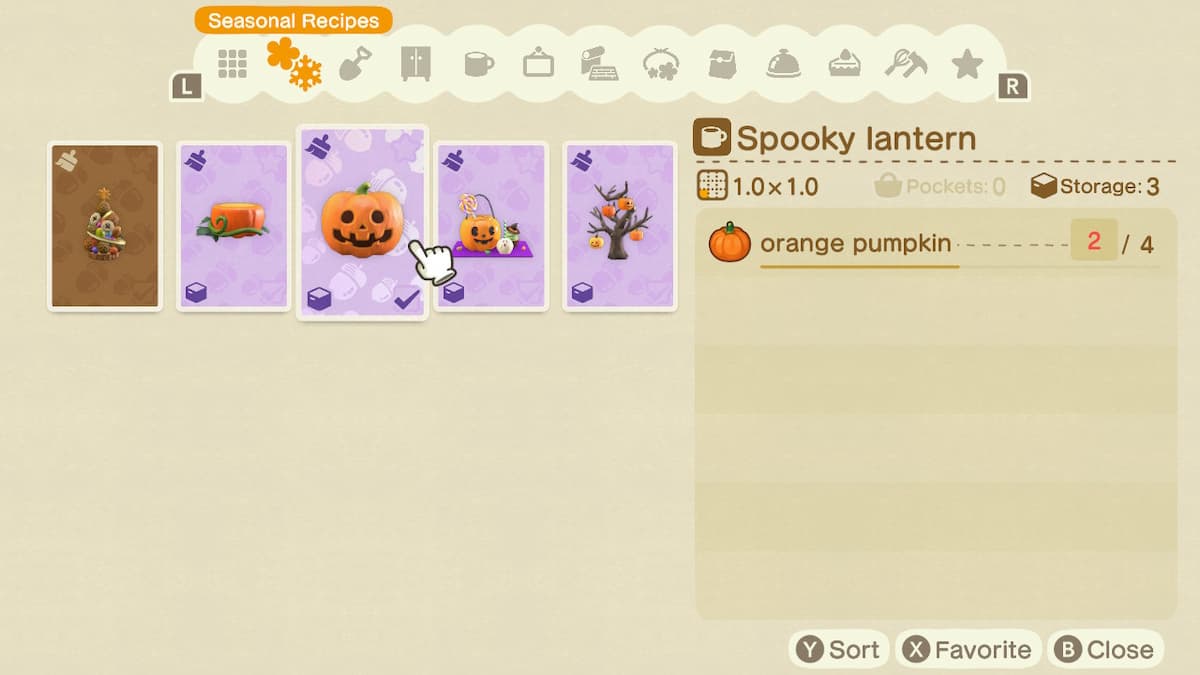 Animal Crossing New Horizons How to Carve Pumpkins GameSkinny