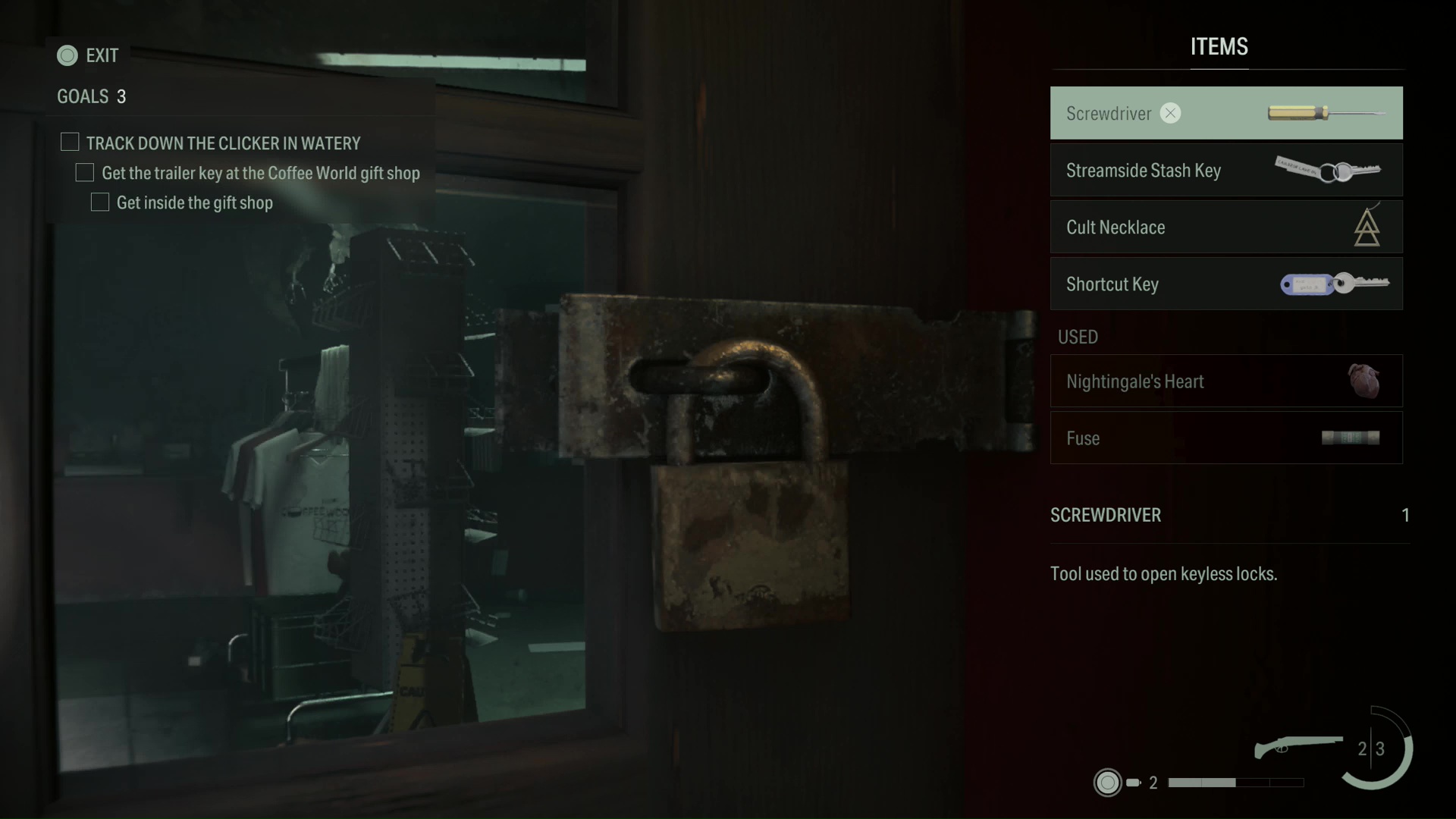 Alan Wake 2 How to Open Locked Doors and Containers GameSkinny