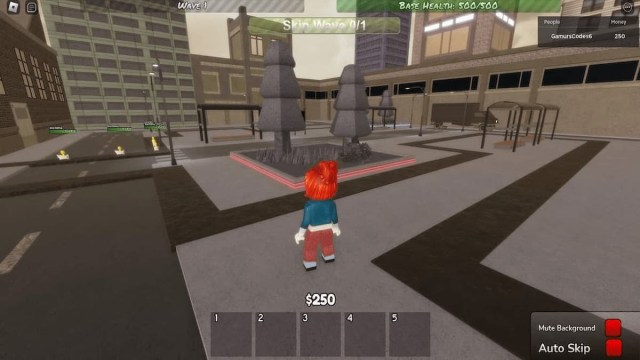 Bathtub Tower Defense in-game screenshot