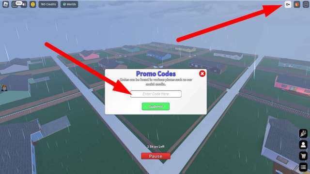 How to redeem codes in Roblox Neighbors