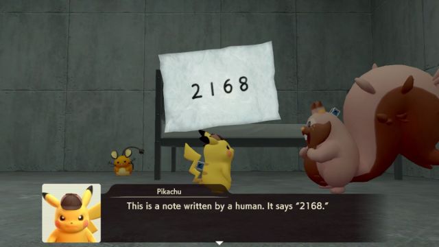 Cell Door Code - Detective Pikachu Returns