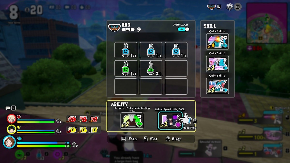 Mha Rumble My Hero Ultra Rumble: Ochaco Uraraka Guide – GameSkinny