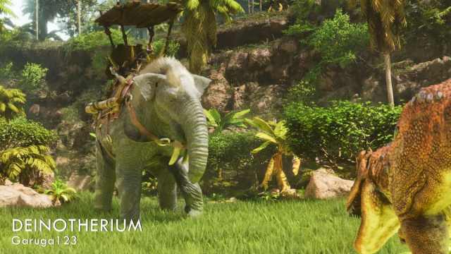 a large elephant in ark survival ascended