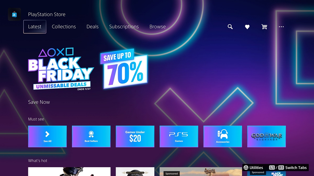 PlayStation Store Black Friday 2023 sales are here with awesome