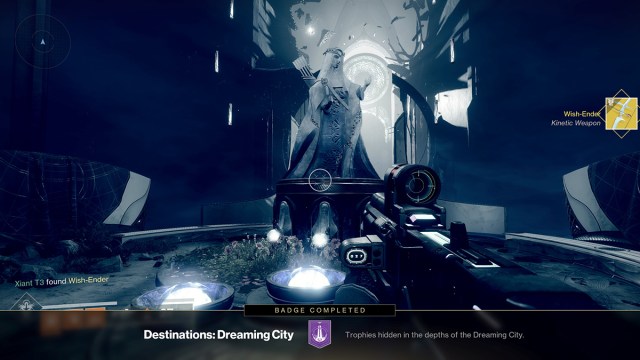 Getting Wish-Ender Exotic Bow in the Shattere dThrone Dungeon