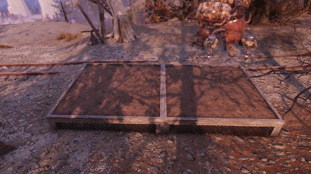 Fallout 76 How to Get and Use Farmable Dirt Tiles GameSkinny