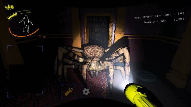 A Bunker Spider in Lethal Company.