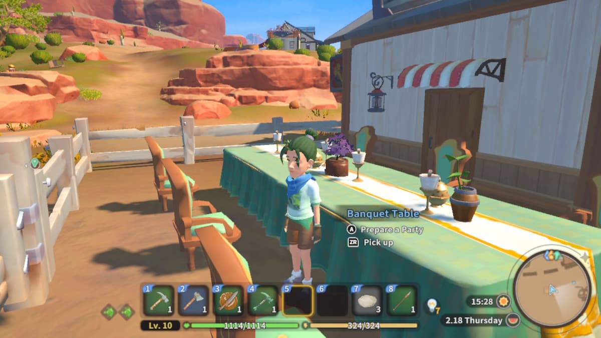 My Time at Sandrock How to Throw a Party GameSkinny