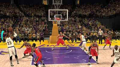 NBA 2K Mobile court