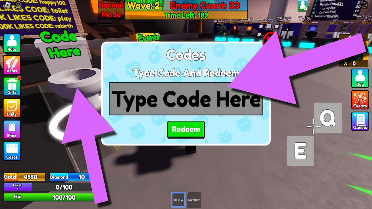 Bathroom Attack Codes – GameSkinny