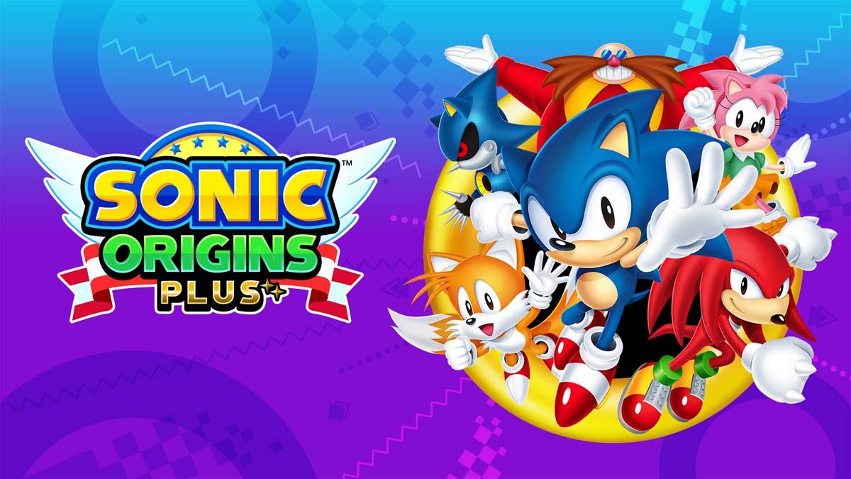 Sonic Origins characters gathered in a circle