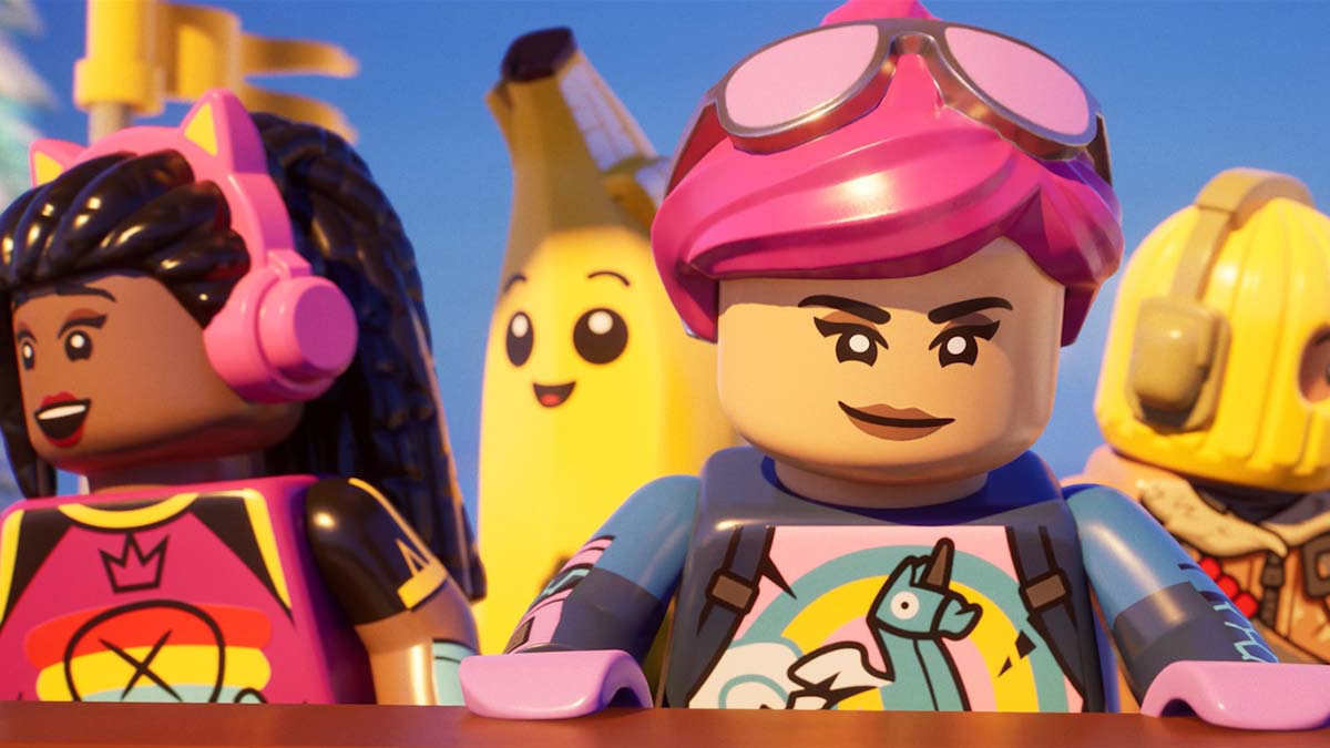 Lego Fortnite characters looking cool