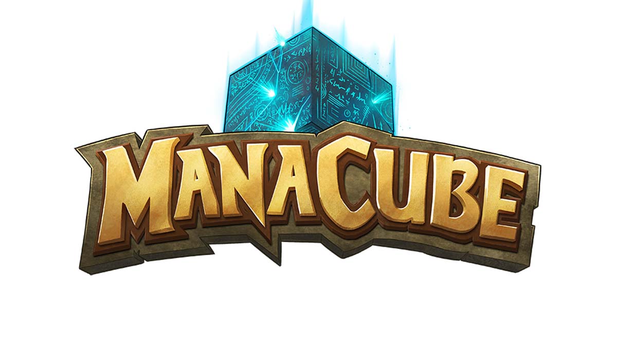 ManaCube prison server logo in Minecraft