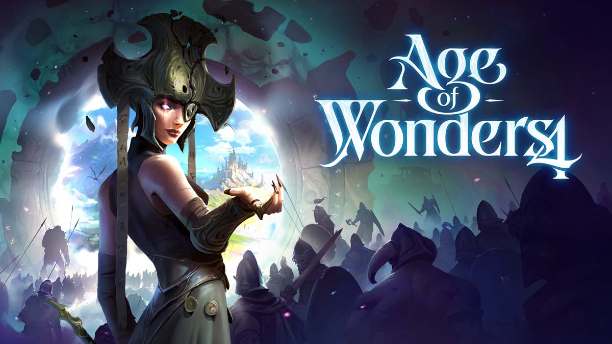 Wizard lady showing the way in Age of Wonders 4