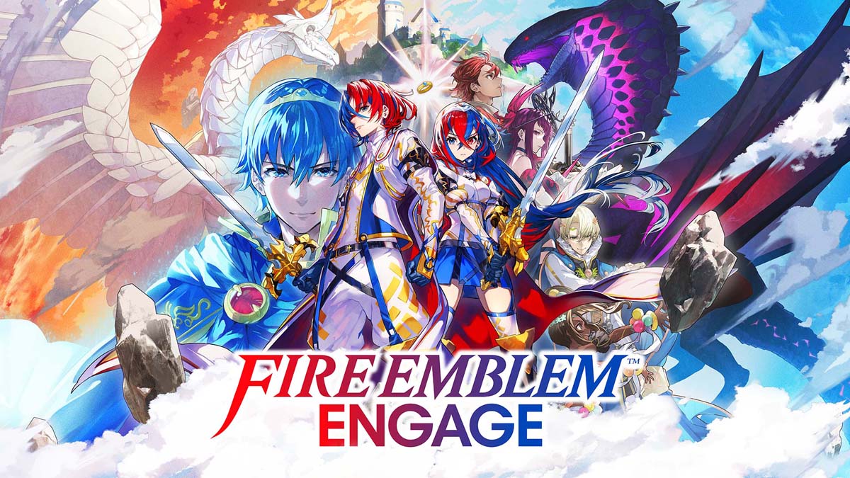 Fire Emblem Engage characters stand together