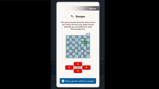 BitLife Prison escape Mini Game