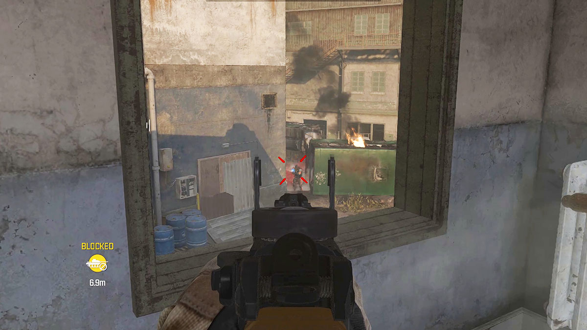 Getting an ADS kill on the War mode in MW3