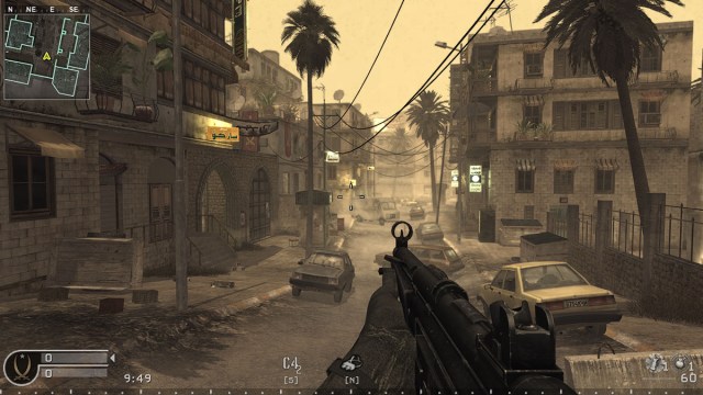 The District map in Call of Duty 4