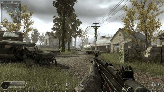 The Overgrown map in Call of Duty 4