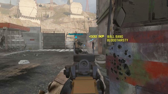 Getting a penetration kill in War mode in Modern Warfare 3