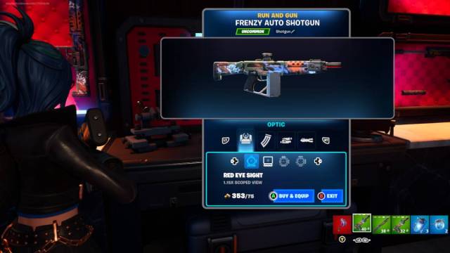 Weapons mod bench location loading screen in Fortnite Chapter 5 Season 1.