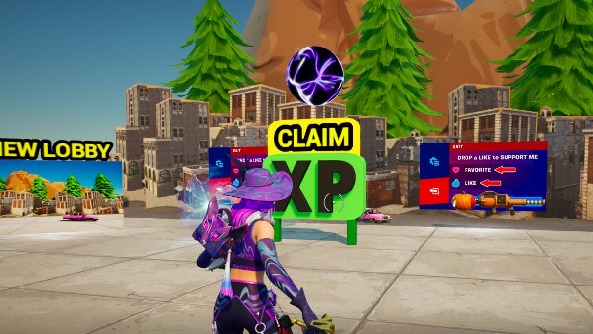 Fortnite character in tilted zone wars. 