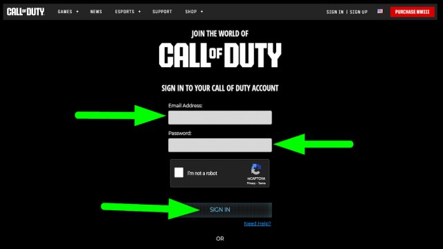 How to redeem codes in Call of Duty: MW3