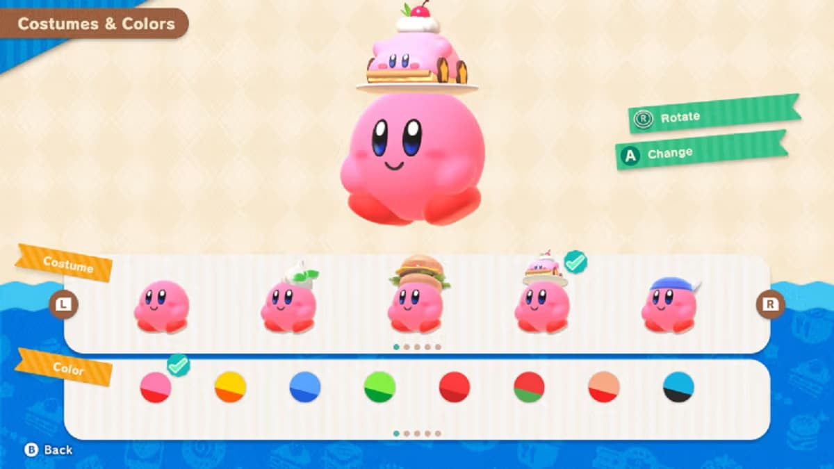 Kirby's Dream Buffet Cover Art