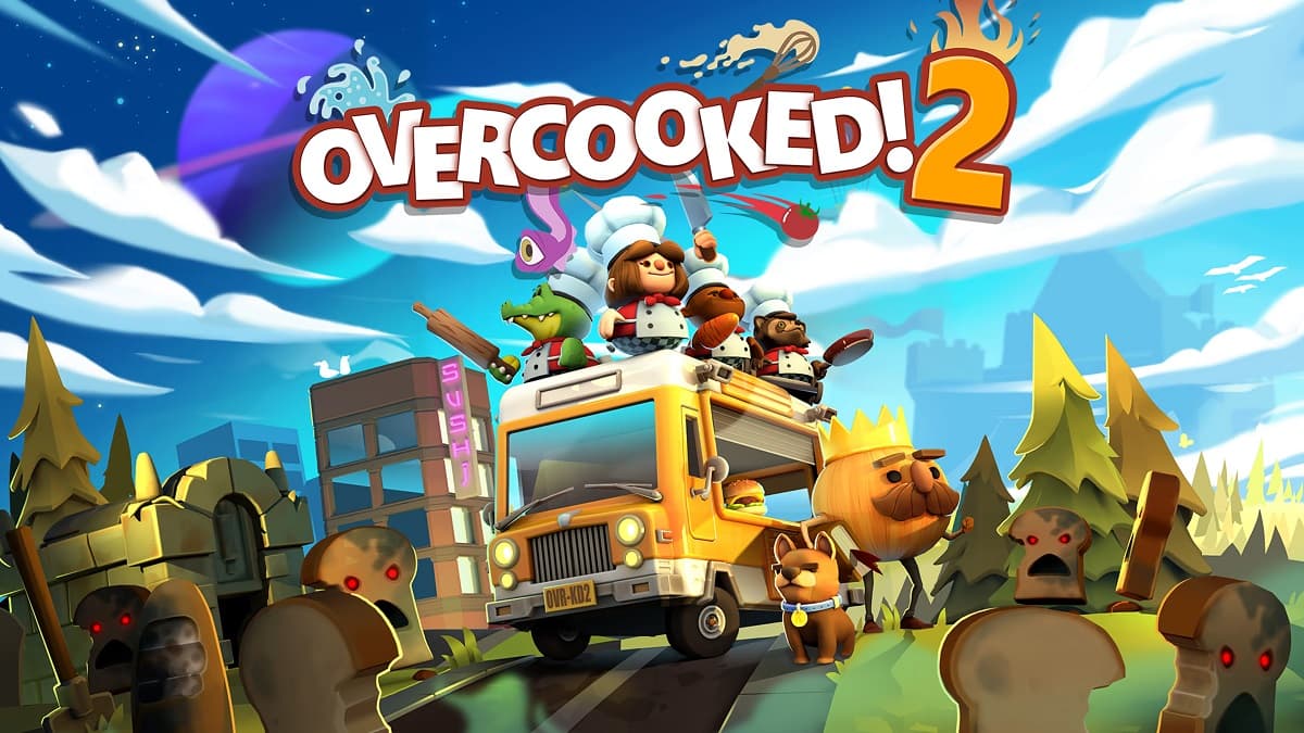 Overcooked 2 Cover Art