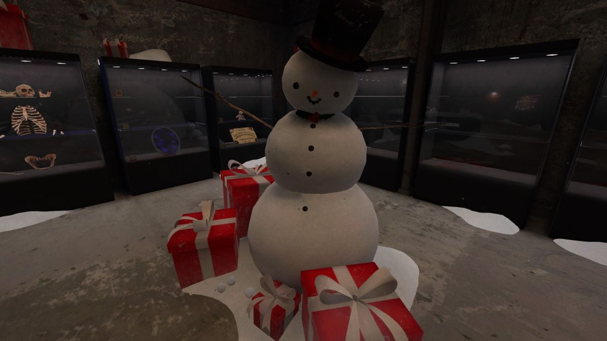 Phasmophobia Holiday Event 2023 Guide Mysterious Parts, Snowman