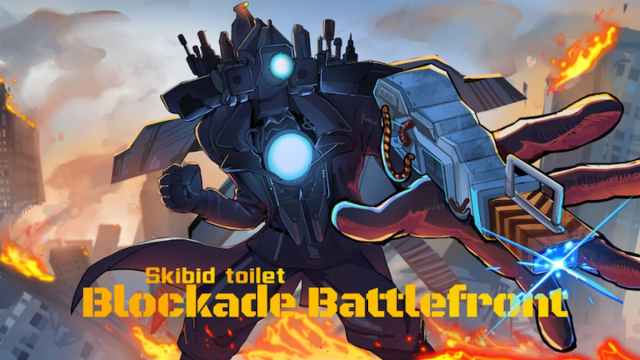 Skibid Toilet Blockade Battlefront logo