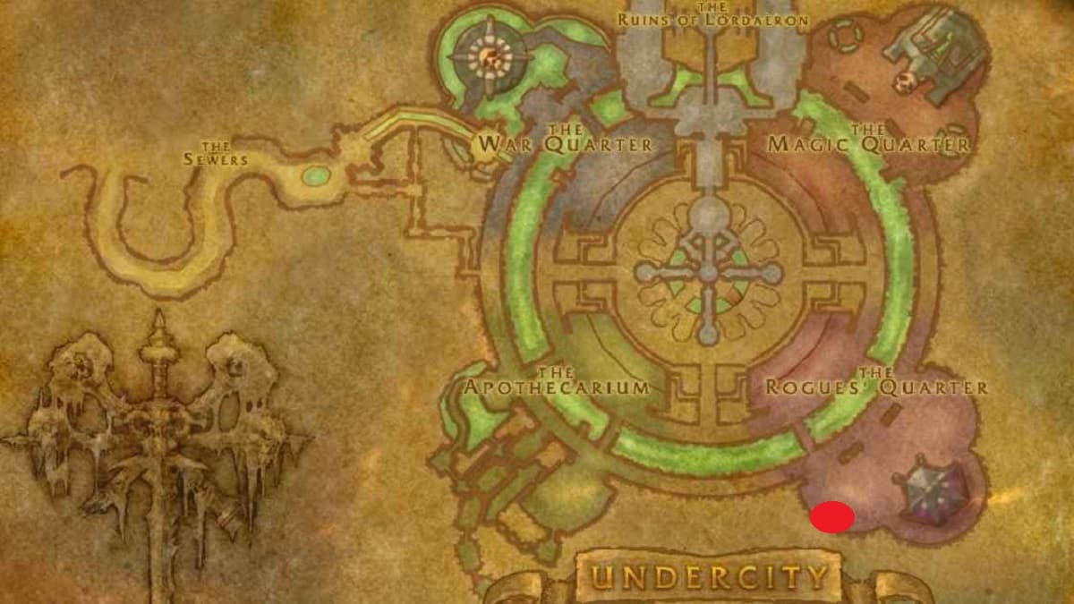 WoW Undercity Map