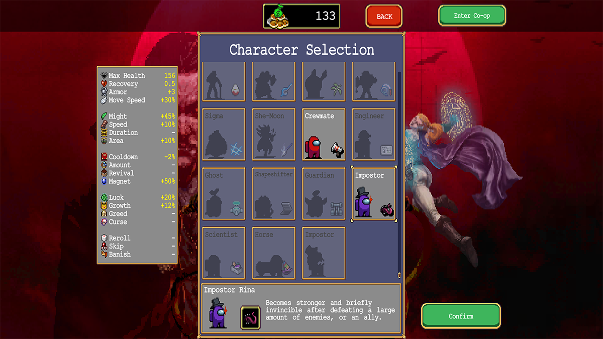 Vampire Survivors How to Evolve Sharp Tongue GameSkinny