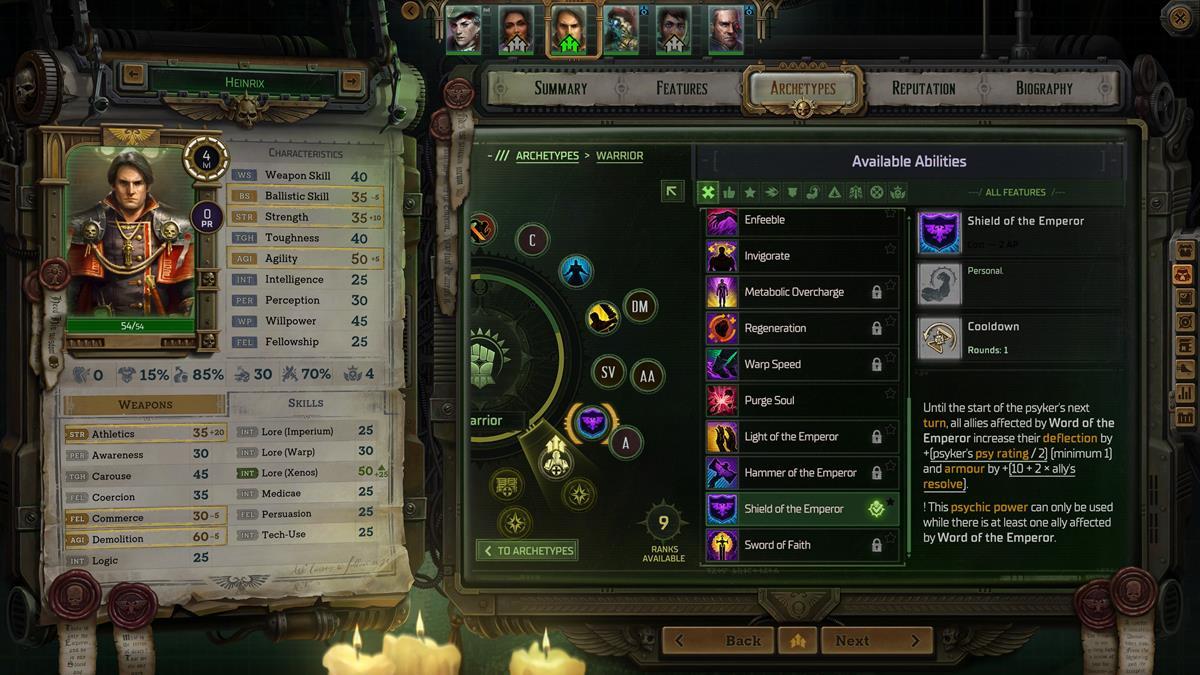 Warhammer 40K: Rogue Trader — Best Heinrix Build Guide – GameSkinny