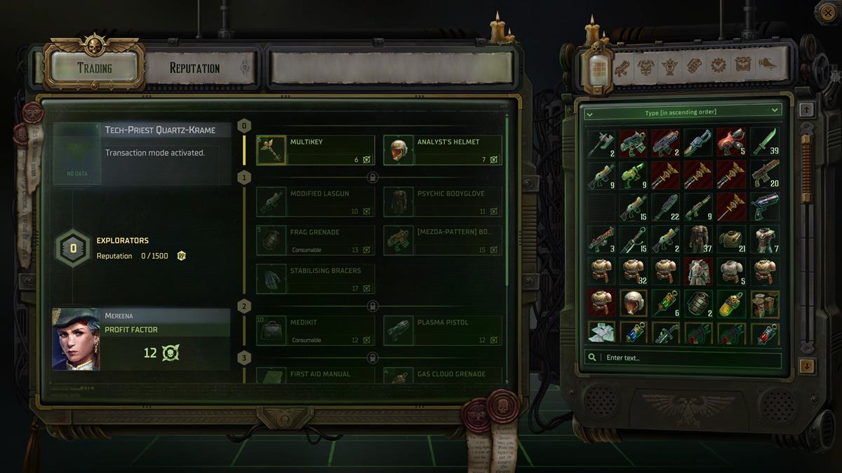 Warhammer 40K Rogue Trader — How to Increase Profit Factor