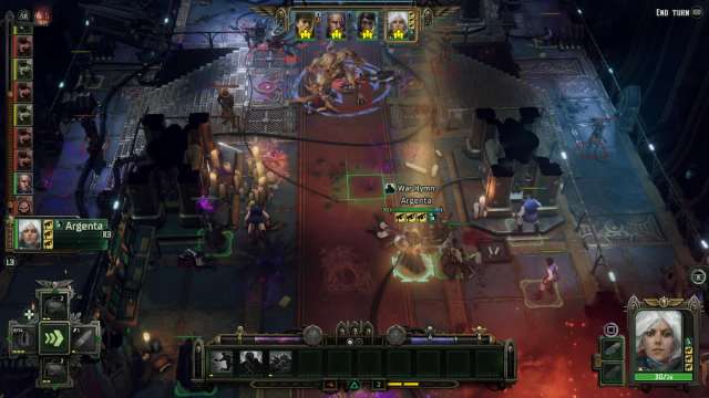warhammer 40k rogue trader combat with chaos demons