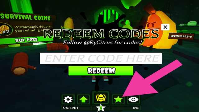 How to redeem codes in Banana Eats