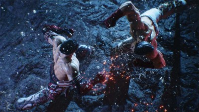 Jin and Kazuya final fight in the rain in Tekken 8