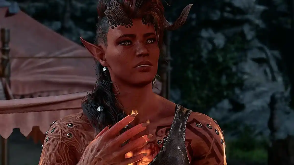 karlach talking to the player in baldur's gate 3