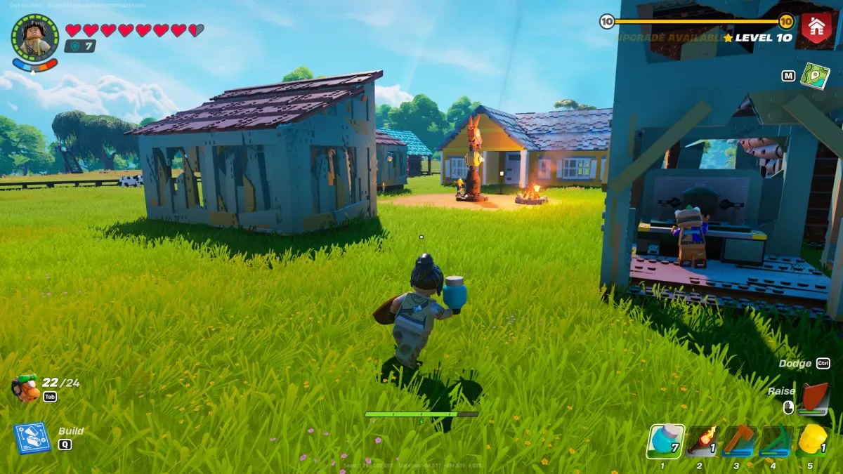 How to Upgrade Village to level 8 Fortnite Lego 