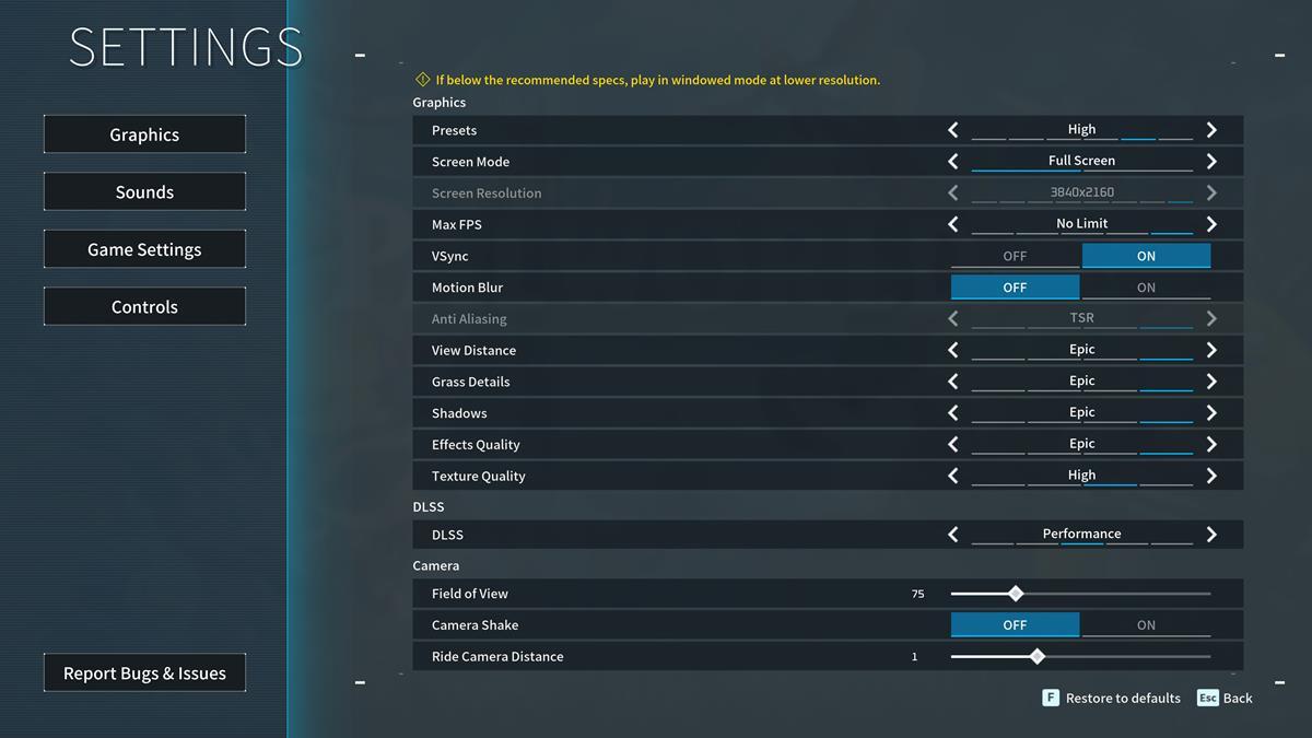 Palworld: Best PC Performance Settings – GameSkinny