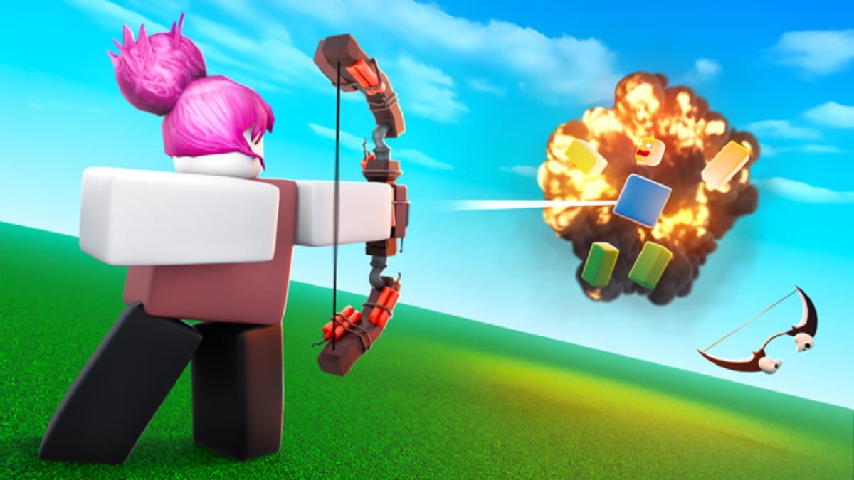 Roblox Bow Battle Arena Game Cover Image