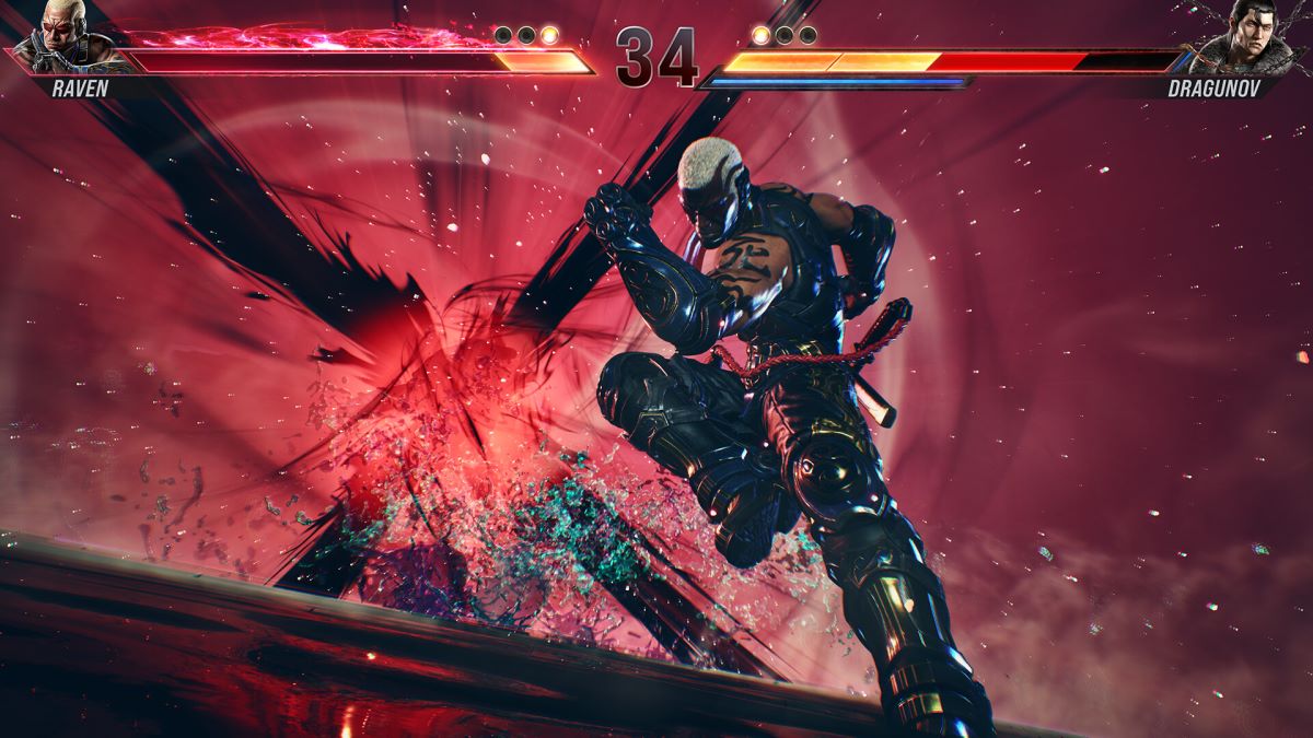 Raven and Dragunov fighting in Tekken 8.