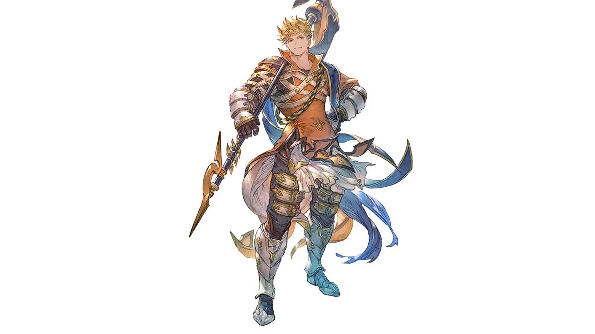 Portrait of Vane in Granblue Fantasy: Relink on a white background